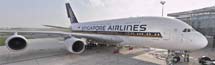 première livraison d'un Airbus A380 à la compagnie Singapor Airlines - panoreportage